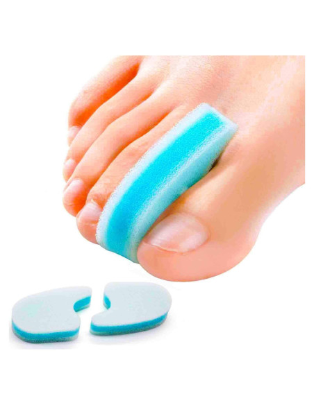 Separadores de Dedos de Espuma Povihome - Tamaño Grande - Alivio Juanetes