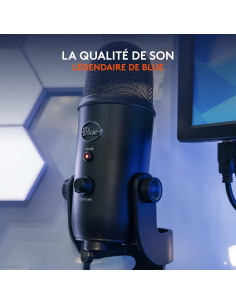 Micrófono USB Blue Yeti Blackout Renovado - 3 Cápsulas 2