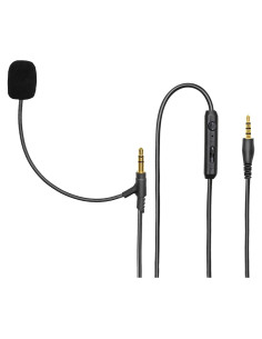 Cable de Micrófono Boom RUKUHOT 1.19m para Auriculares Gaming