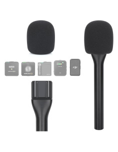 Adaptador de Micrófono de Entrevista YOUSHARES para Rode y DJI