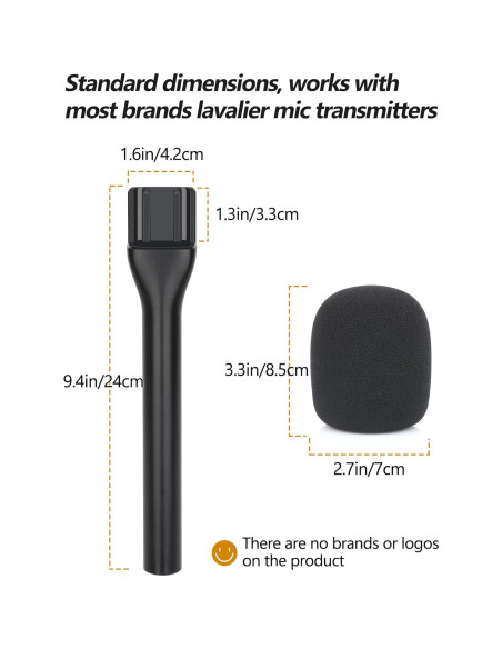 Adaptador de Micrófono de Entrevista YOUSHARES para Rode y DJI