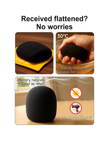 Adaptador de Micrófono de Entrevista YOUSHARES para Rode y DJI