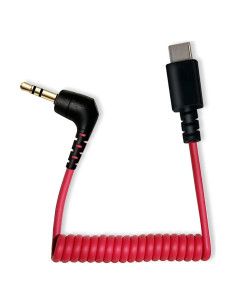 Adaptador de Micrófono QJYTH USB C a 3.5mm TRS para iPhone 15/16