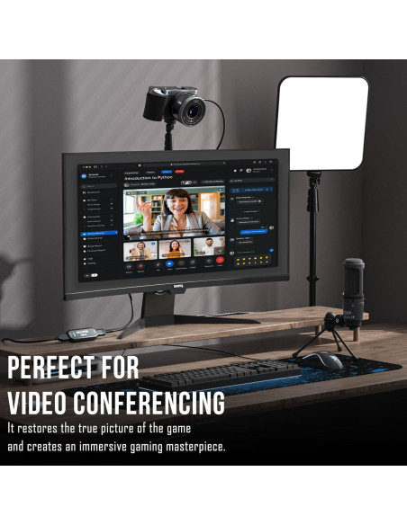 Tarjeta de Captura DigitPro U180-2 4K para Streaming 1080p