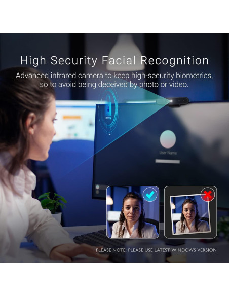 Cámara Web ELECOM UCAM-CF20FBBK Full HD 1080P USB
