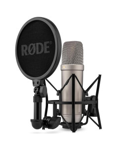 Micrófono de condensador Rode NT1 5ta Gen + Interfaz Focusrite Scarlett 2i2 2