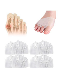 Separadores de Dedos de Silicona Hyggear - 4 Pares Unisex