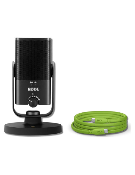 Micrófono USB Rode NT-USB Mini + Cable SC17 USB-C 1.52m