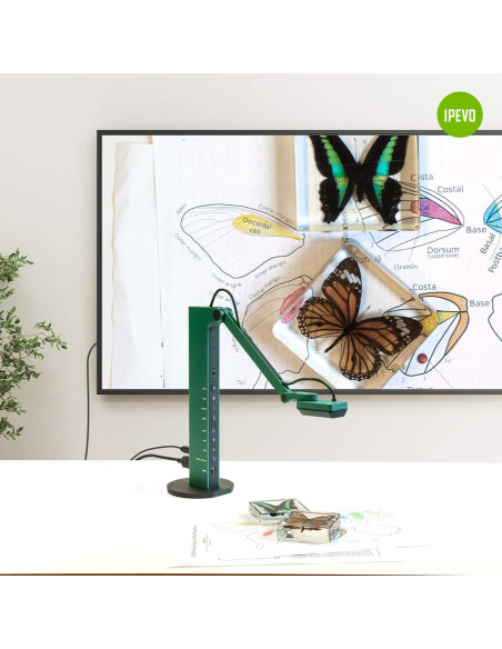 IPEVO VZ-R Cámara Documental 8MP HDMI/USB para Proyección