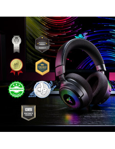 Auriculares Razer Kraken V4 Inalámbricos 2.4GHz Bluetooth 40mm 2