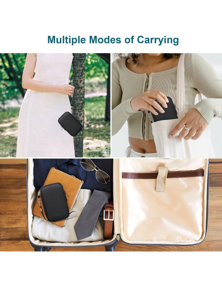 Funda Canboc para Cámara Digital Canon PowerShot V1 - Negro