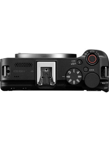 Cámara Canon EOS R50 V + Lente Zoom 14-30mm 24.2MP 4K