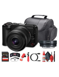 Cámara Canon EOS R50 V + Lente Zoom 14-30mm 24.2MP 4K