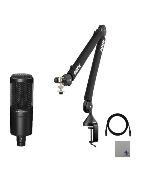 Soporte de Micrófono Rode PSA1+ con AT2020 y Accesorios