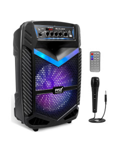 Altavoz PA Bluetooth Pyle PPHP1042B 600W 10" Recargable