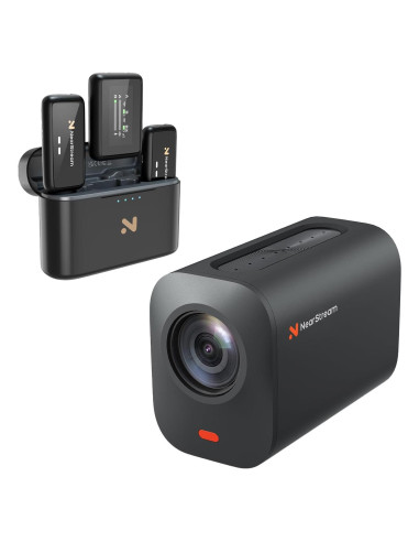 Kit de Cámra de Streaming 2K NearStream VM33 y Micrófonos AWM20T