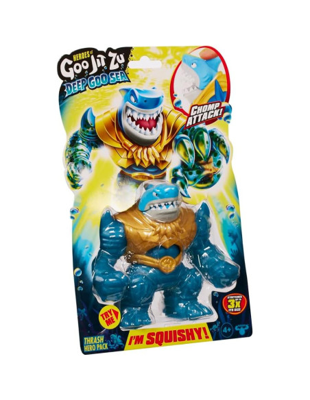 Figura de Acción Heroes de Goo Jit Zu Bandai Thrash 25 cm