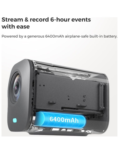 Kit de Cámra de Streaming 2K NearStream VM33 y Micrófonos AWM20T