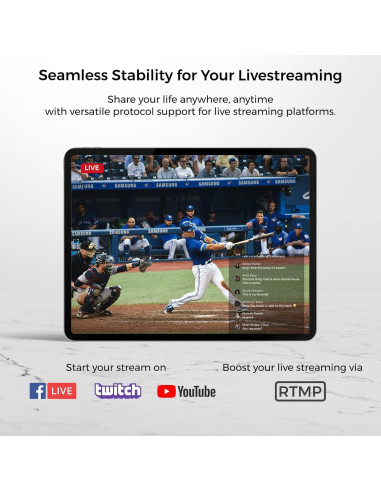 Kit de Cámra de Streaming 2K NearStream VM33 y Micrófonos AWM20T