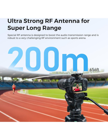 Kit de Cámra de Streaming 2K NearStream VM33 y Micrófonos AWM20T