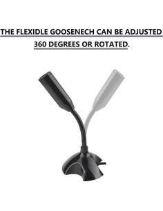 Micrófono USB LANDIBO con cuello de ganso ajustable para PC 2