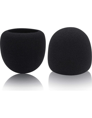 Funda de espuma para micrófono Blue Yeti - 2 Pcs, 6.35 cm