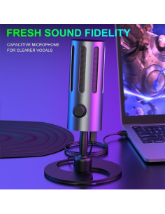 Micrófono de Juego G-06 Doslnlya con Cancelación de Ruido 2