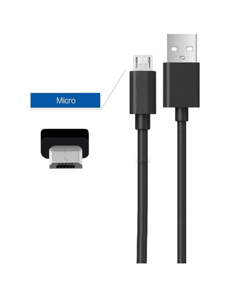 Cable Micro USB TONIWA 2.01m para Micrófonos Blue Yeti X/Nano
