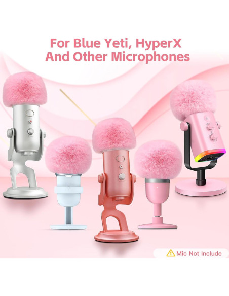 Micrófono USB Gaming ZealSound A68S con Cubierta Peluda
