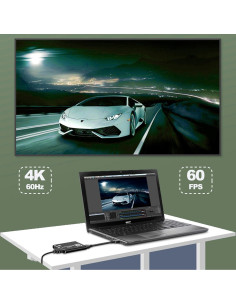 Tarjeta de Captura HDMI 4K RQG USB 3.0 1080P 60FPS Streaming 2