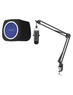 Micrófono USB para Juegos ZealSound K66 con Filtro Pop