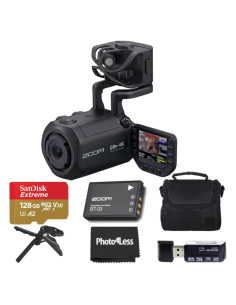 Grabadora de Video Portátil Zoom Q8n-4K UHD 4K, 4 Pistas Audio