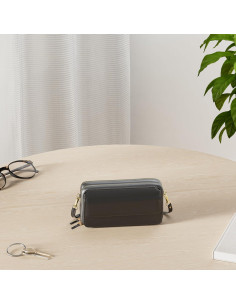 Billetera de hombro Lanyani RFID de cuero vegano para mujer 2