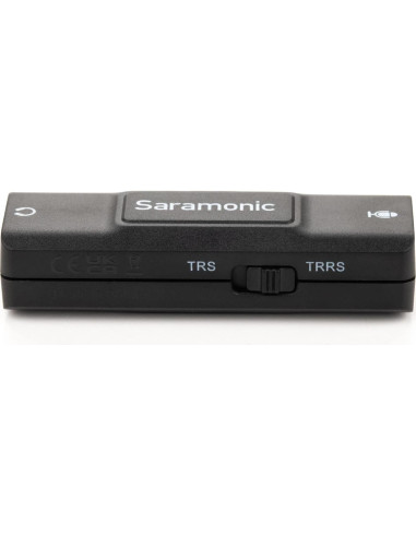 Interfaz de Audio Lightning Saramonic SR-EA2D para iPhone/iPad