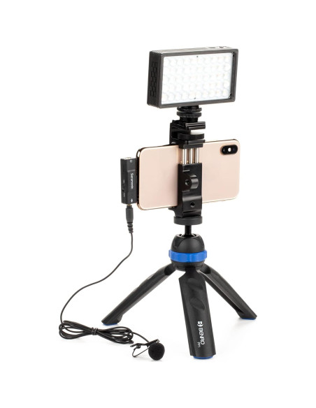 Interfaz de Audio Lightning Saramonic SR-EA2D para iPhone/iPad