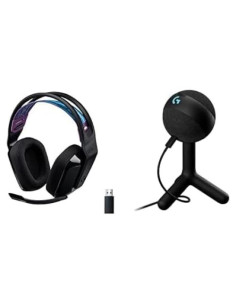 Auriculares Inalámbricos Logitech G535 + Micrófono Yeti Orb RGB