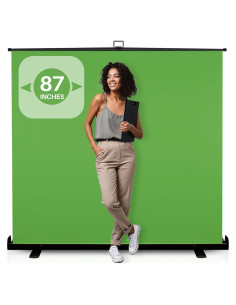 Pantalla Verde Colapsable KHOMO GEAR 2.20x1.93m para Streaming