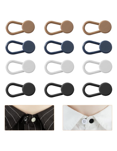 12 Extensores de Cuello Ajustables Mahaohao - 4 Colores