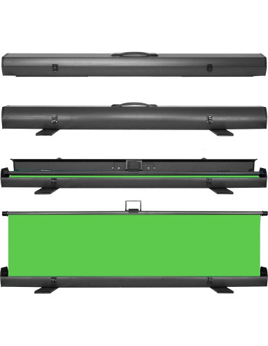 Pantalla Verde Colapsable KHOMO GEAR 2.20x1.93m para Streaming