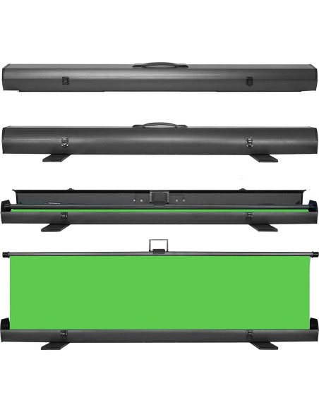 Pantalla Verde Colapsable KHOMO GEAR 2.20x1.93m para Streaming