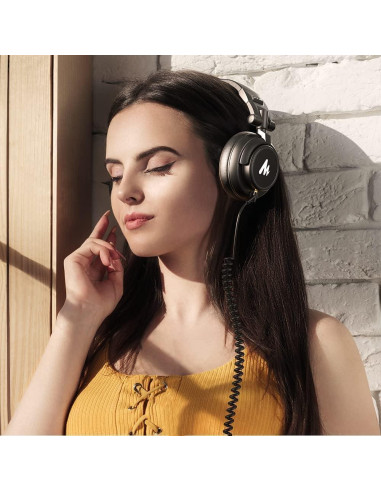 Micrófono USB MAONO AU-PM421 + Auriculares Monitor MH601