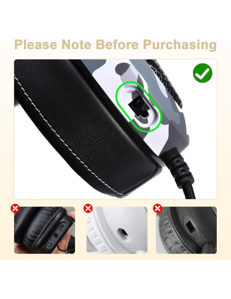 Micrófono de Reemplazo Toxaoii 3.5mm para Corsair HS50 HS60 HS70