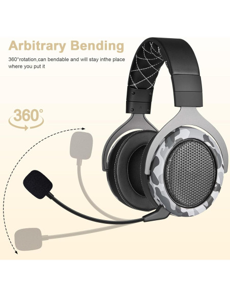 Micrófono de Reemplazo Toxaoii 3.5mm para Corsair HS50 HS60 HS70