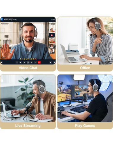 Micrófono de Reemplazo Toxaoii 3.5mm para Corsair HS50 HS60 HS70