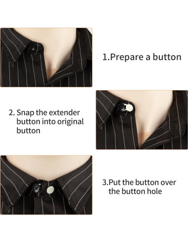 12 Extensores de Cuello Ajustables Mahaohao - 4 Colores