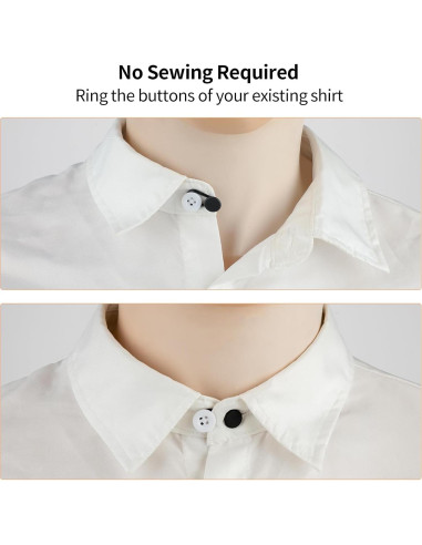 12 Extensores de Cuello Ajustables Mahaohao - 4 Colores