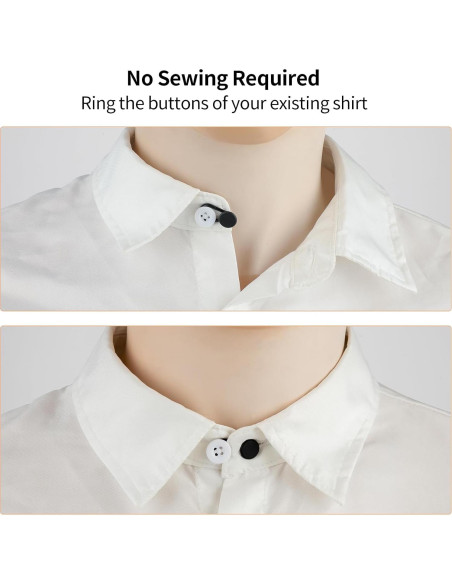 12 Extensores de Cuello Ajustables Mahaohao - 4 Colores