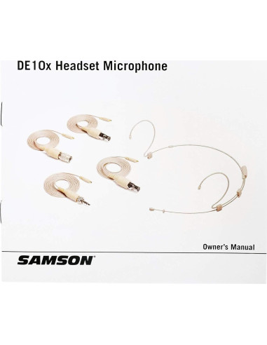 Micrófono de Auricular Samson DE10X Omnidireccional 3mm