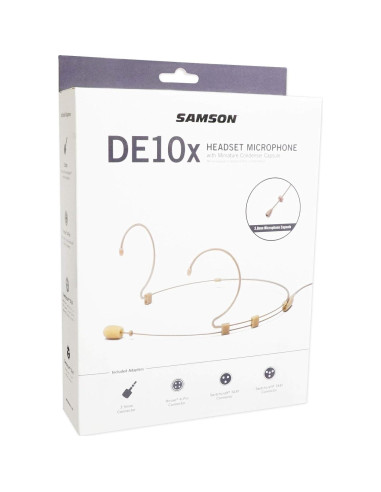 Micrófono de Auricular Samson DE10X Omnidireccional 3mm