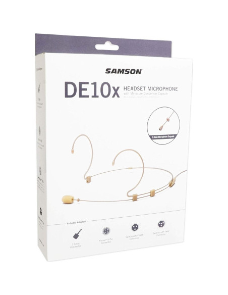 Micrófono de Auricular Samson DE10X Omnidireccional 3mm